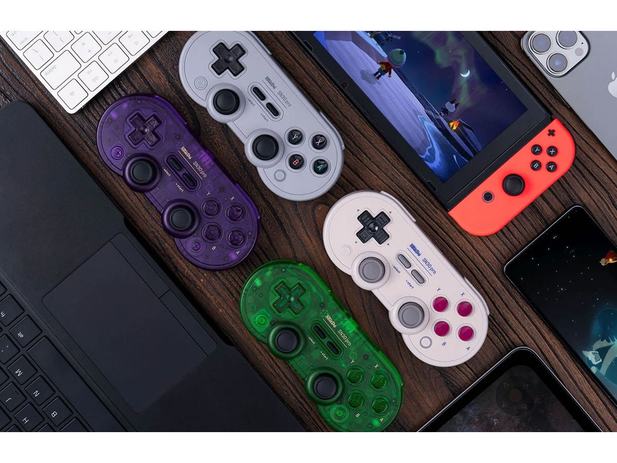 Controller 8BitDo SN30 Pro G Classic - Hall Edition