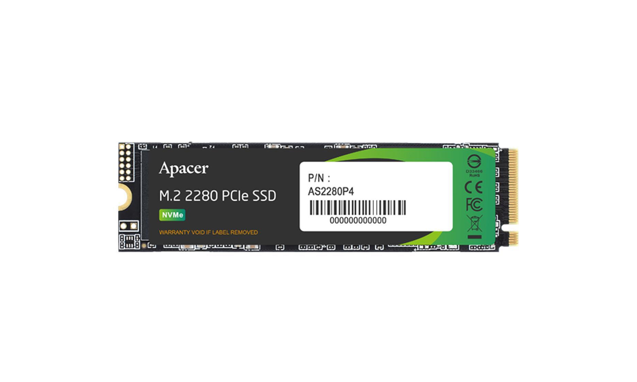 Apacer 512 GB M.2 PCIe NVMe AS2280P4