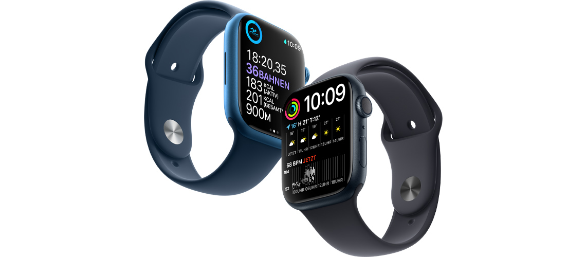 Apple Watch Series 7 LTE 45mm Stainless Steel Case Gold