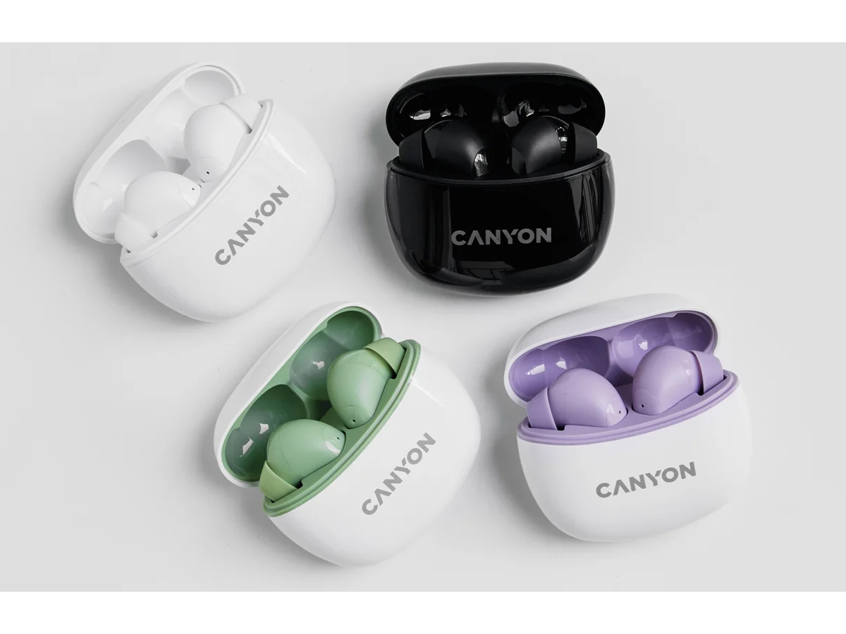 CANYON TWS-5 Kabellose Kopfhörer Schwarz