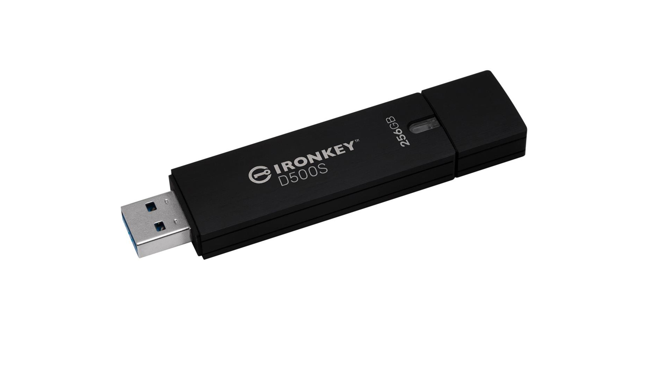 Pendrive Kingston 256GB IronKey D500S FIPS 140-3 Level 3 AES 256